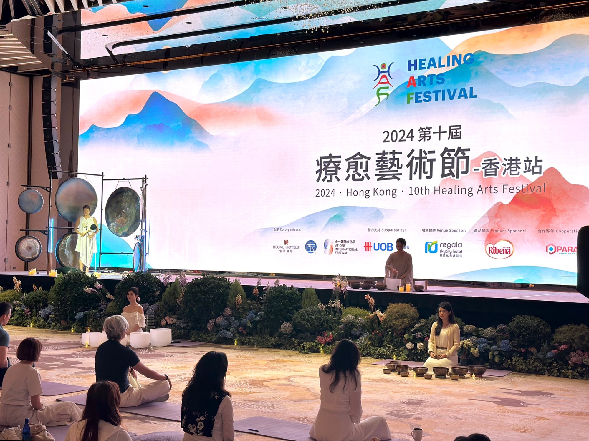 Healing Arts Festival 2024 in the Regala Skycity ballroom